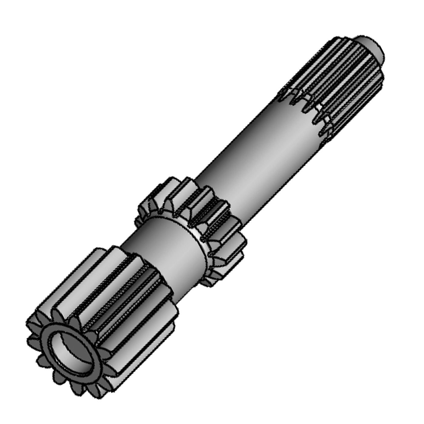 Semi Eixo Traseiro Esquerdo Trator Ford New Holland 5125063